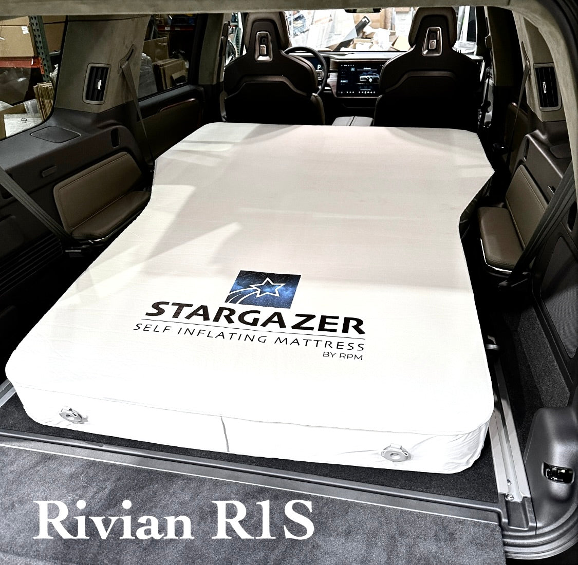 Stargazer Self-Inflating Memory Foam Mattress For Model S3XY,  Pump &amp; Bag.  Free USA Ground Shipping