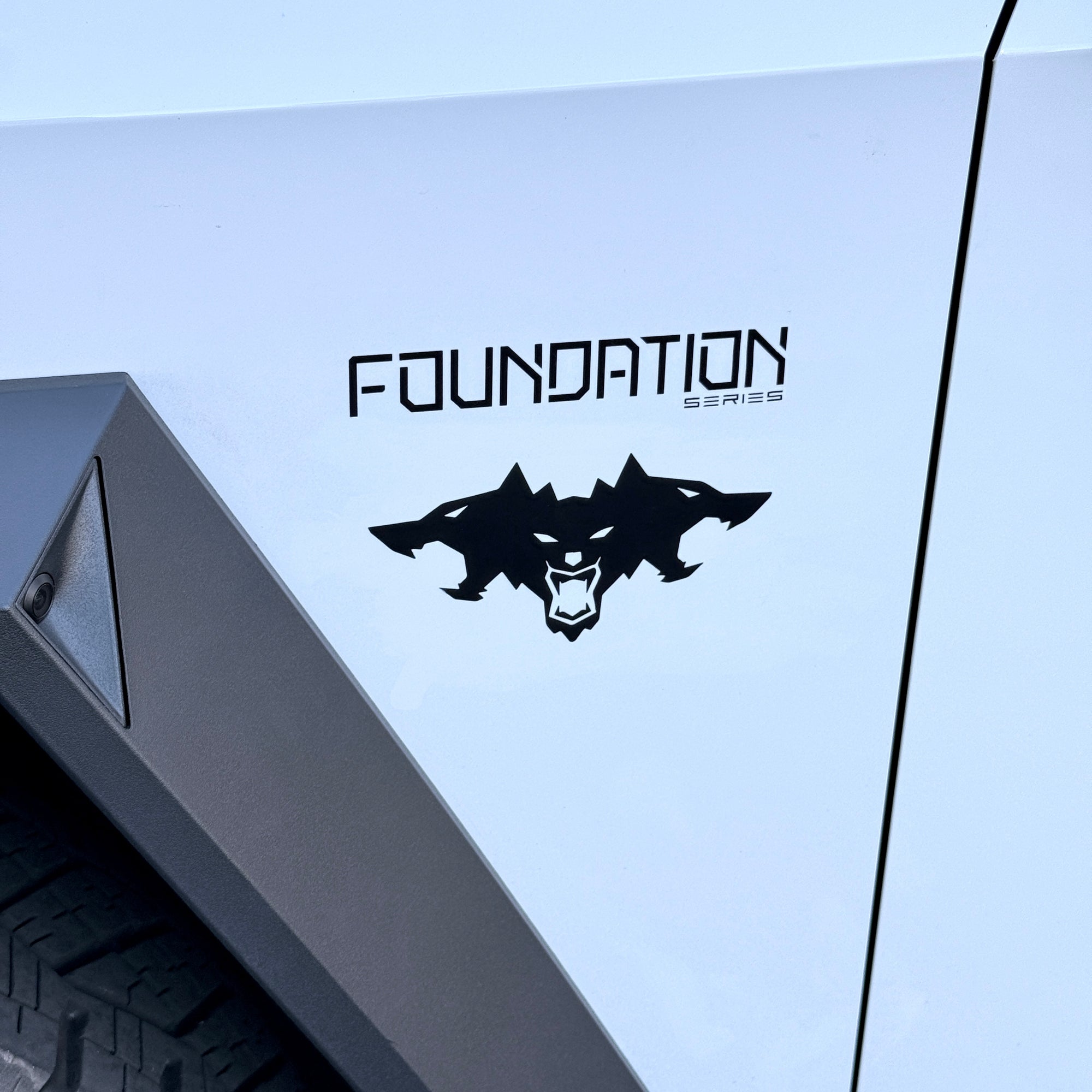 Cybertruck Cerberus Beast Vinyl Decal Logo (Pack of 3) - Variety*