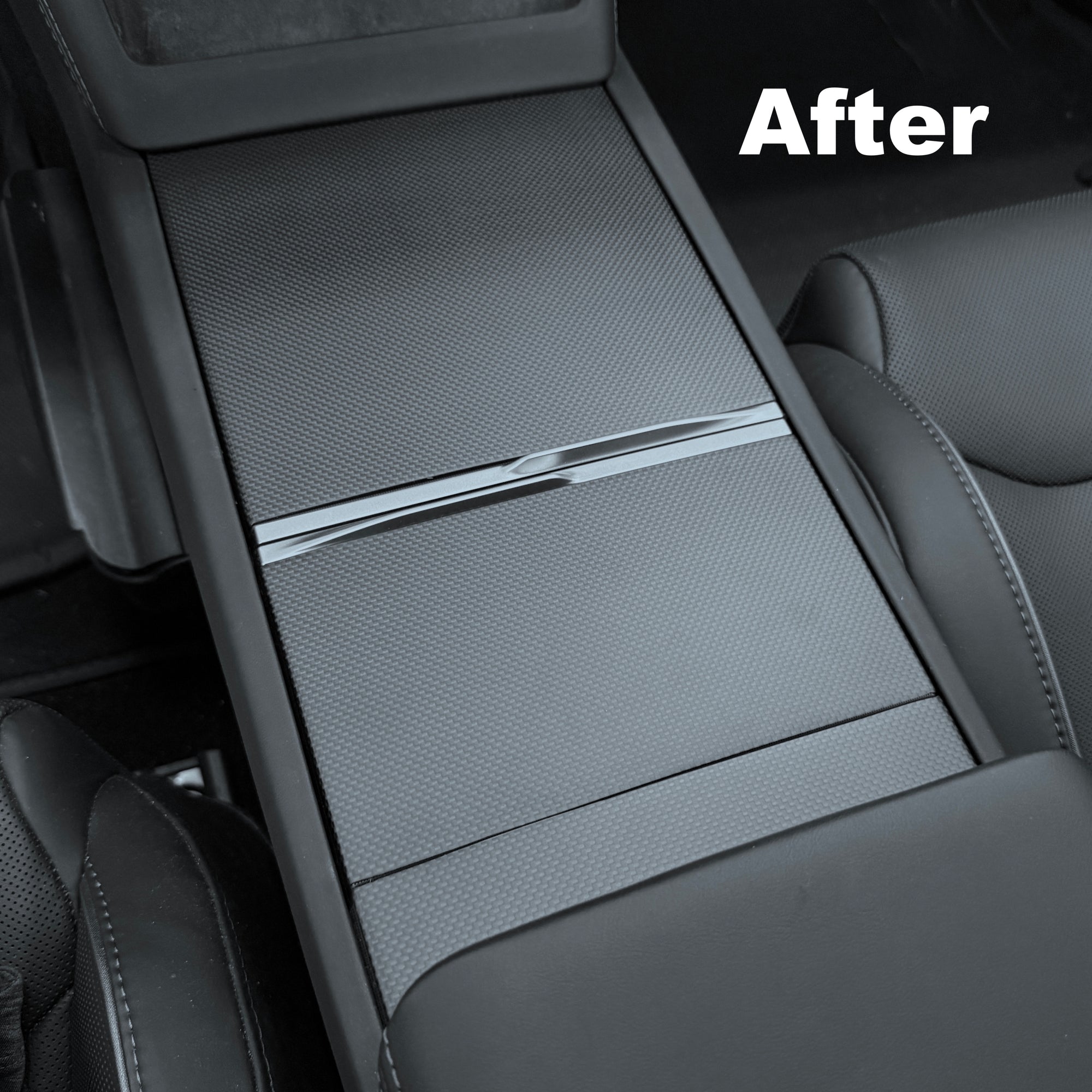 2024+ | Model 3 Highland Refreshed &quot;Plain Weave&quot; (Performance Look) Full Interior Carbon Fiber Kit Bundles (20 Pieces) - Real Dry Molded Carbon Fiber
