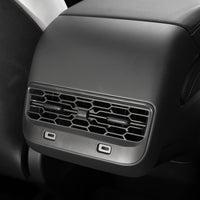 Model 3 & Y Backseat Air Vent Cover Frame - Satin Black
