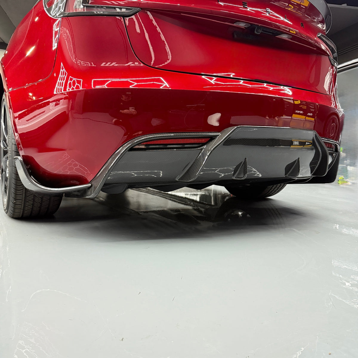 Red Molded Rpm 2024+ | Model 3 Highland Refreshed Futura Full Body Kit - Real Molded ...