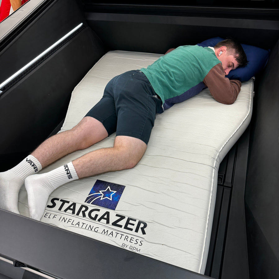 Cybertruck Stargazer SelfInflating Memory Foam Mattress (5.5" Thick W RPM TESLA Aftermarket