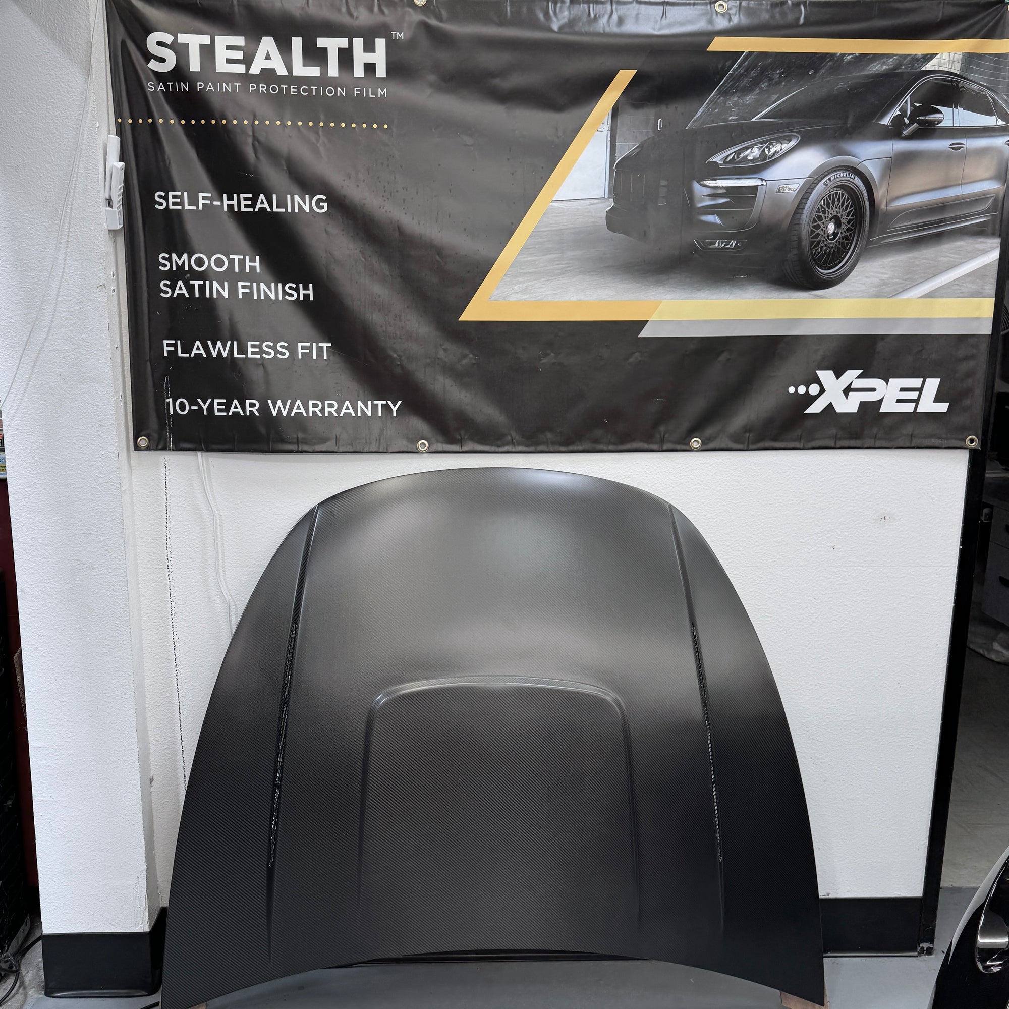 2020-2024 | Model Y Viento Formula One Hood - Dual Layer with Xpel Clear Bra- Real Molded Carbon Fiber