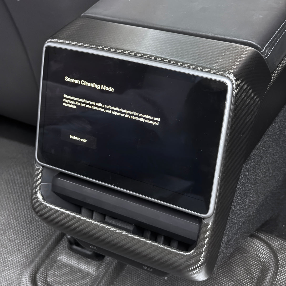 Model Y Back Screen 2026+ | Model Y Juniper Refreshed Backseat Screen Display Overlay Fram ...