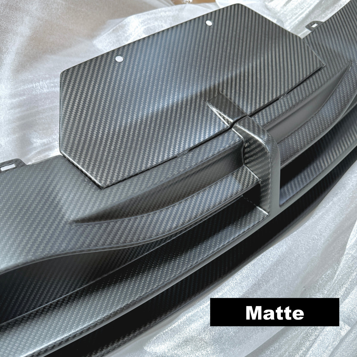 2022+ | Model X Colossal Rear Replacement Diffuser - Real Dry Molded C ...