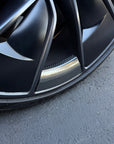 2024+ | Model 3 Performance 20" Warp Wheel Carbon Fiber Look Outer Rim Spoke PPF Overlay - 20 Piece Kit