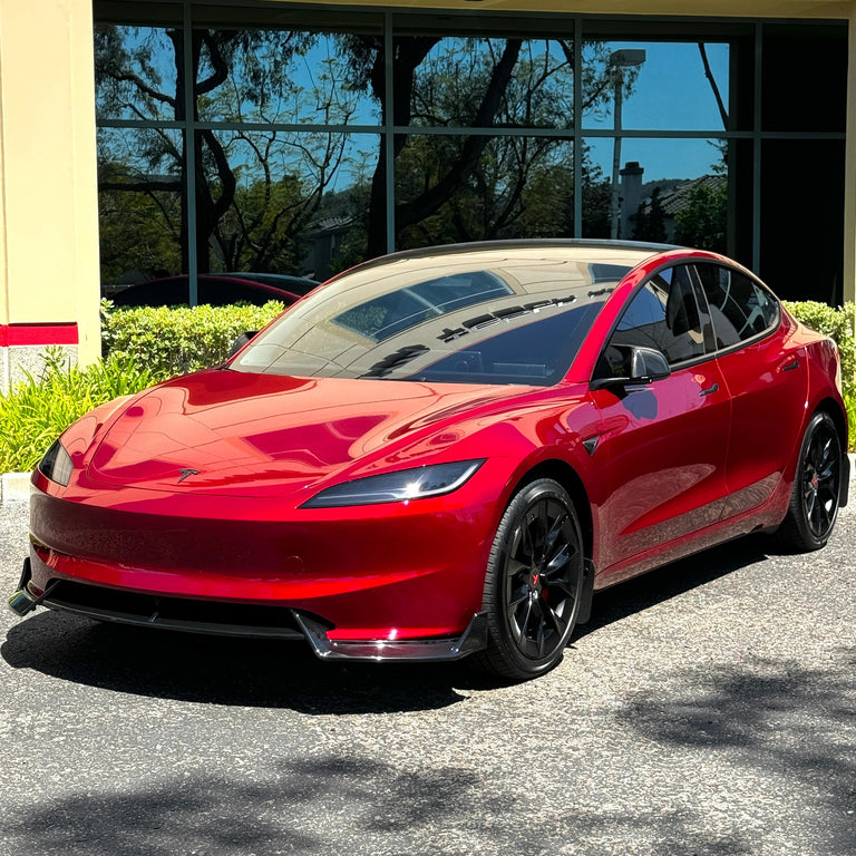 2024+ | Model 3 Viento Front Lip Spoiler ABS Plastic (3 Piece) - Varie ...
