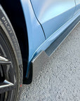 2021+ | Model S Colossal Delfino Side Skirts (1 Pair) - Real Dry Molded Carbon Fiber