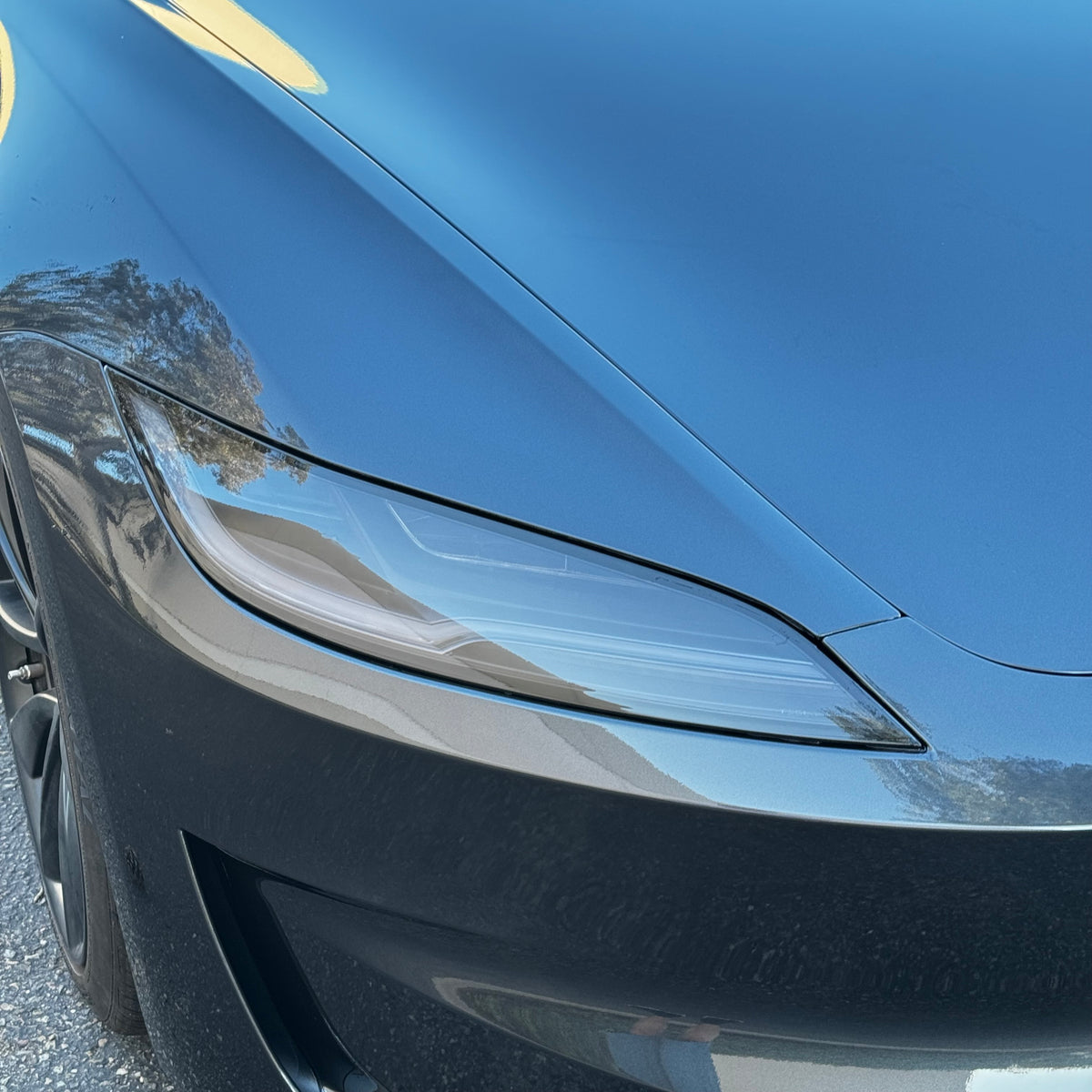 2024+ | Model 3 Headlight Protection Film (1 Pair) - Clear or Smoked ...