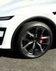 2026+ | Model Y Performance 21’’ Arachnid 2.0 Wheel Carbon Fiber Look Outer Rim Spoke PPF Overlay - 20 Piece Kit