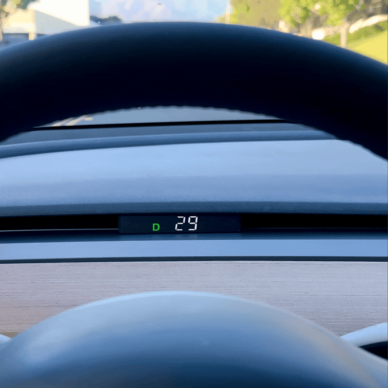 2019+ | Model 3 & Y Sight-Line Dashboard Cluster Display (4.5” Rectangular Style)