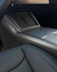 2026+ | Model Y Juniper Refreshed Center Console Side Panel Overlays (2 Pieces) - Real Dry Molded Carbon Fiber