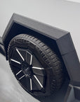 Cybertruck Fender Flare Kit Textured Vinyl Armor (20 Pieces) Spray-On Bed Liner Look