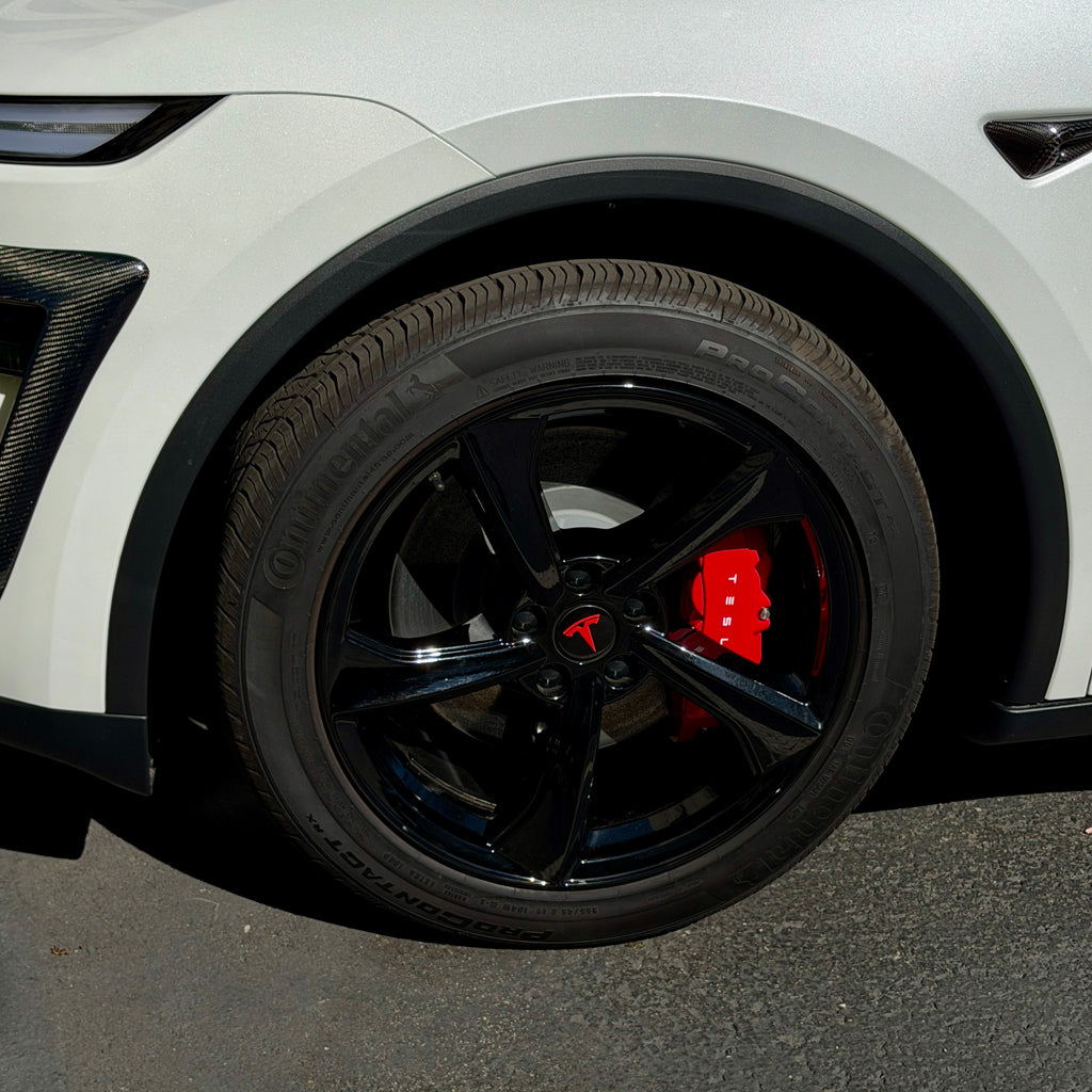 2020+ | Model Y Performance Look Brake Caliper Cover Set, Precision Bo ...