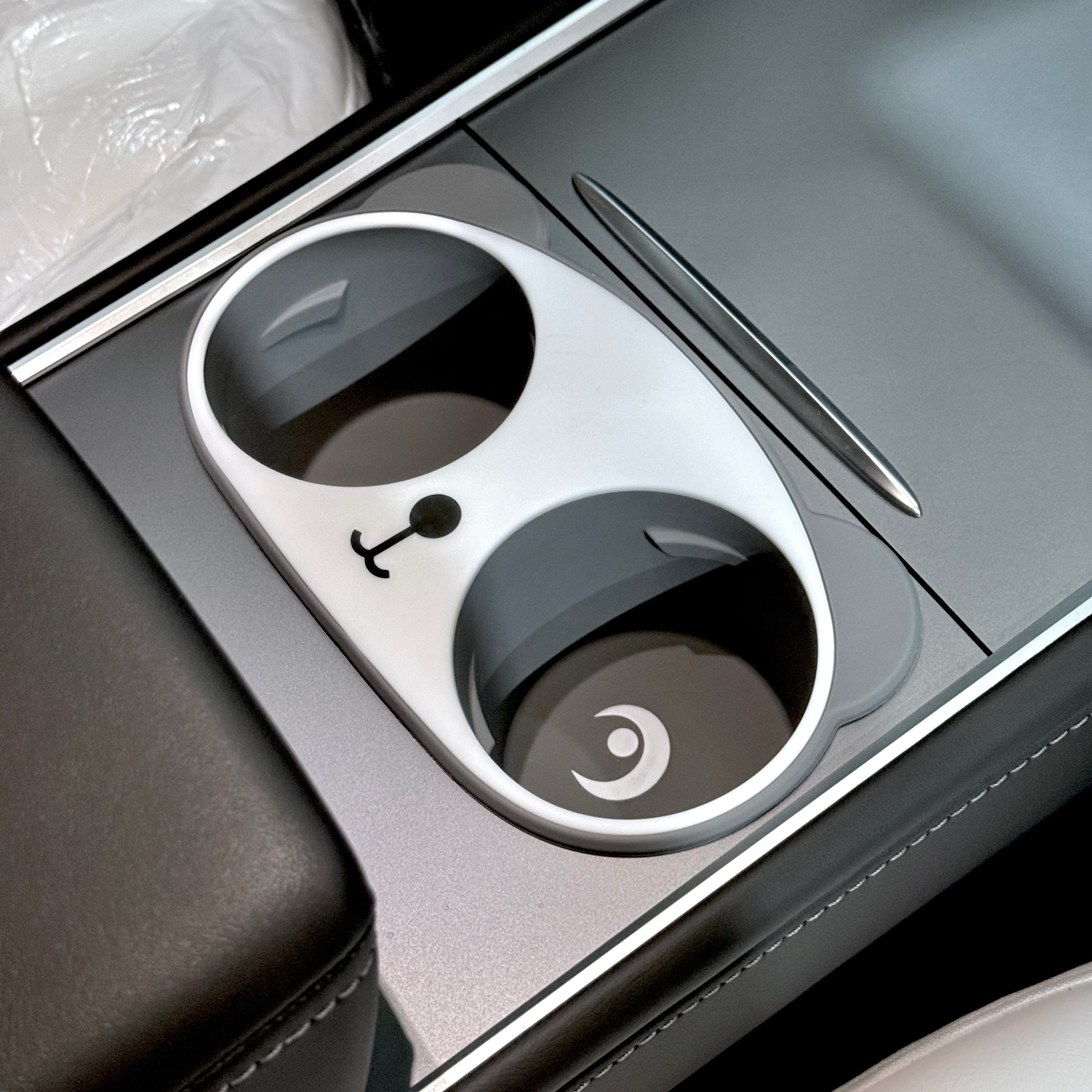 Model 3 & Y Dual Cup Holder Panda Liner (Gen. 2) – RPM TESLA ...