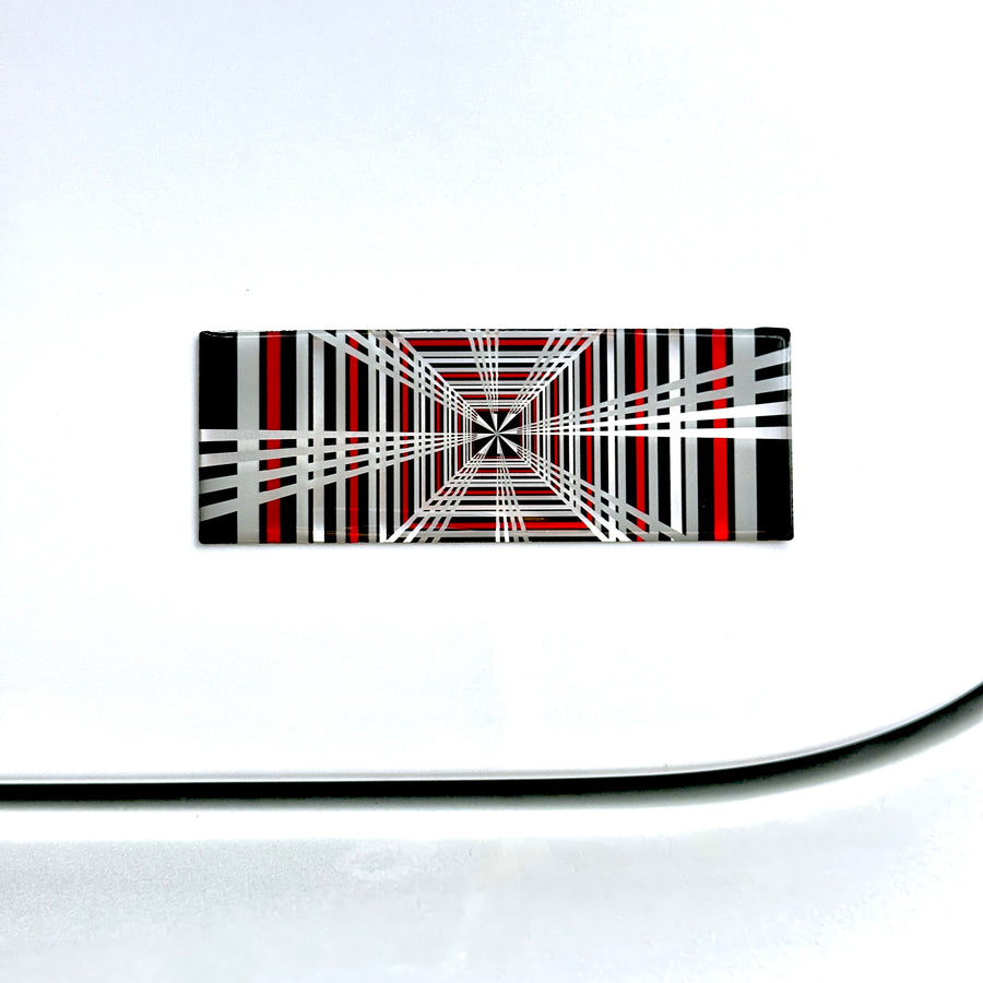 Tesla PLAID Thin OEM Style Spaceball's Emblem