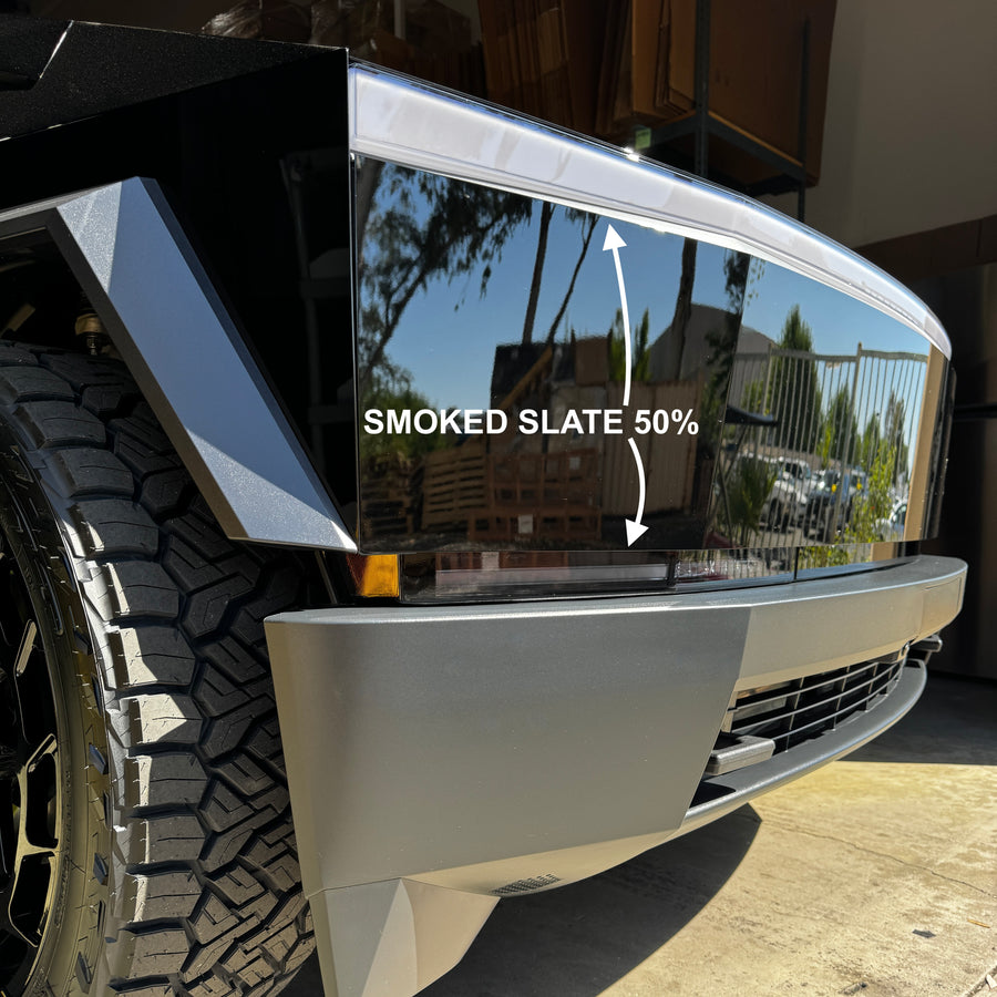Cybertruck Headlight Protection Xpel Film (3 Piece) Clear or Smoked RPM TESLA Aftermarket