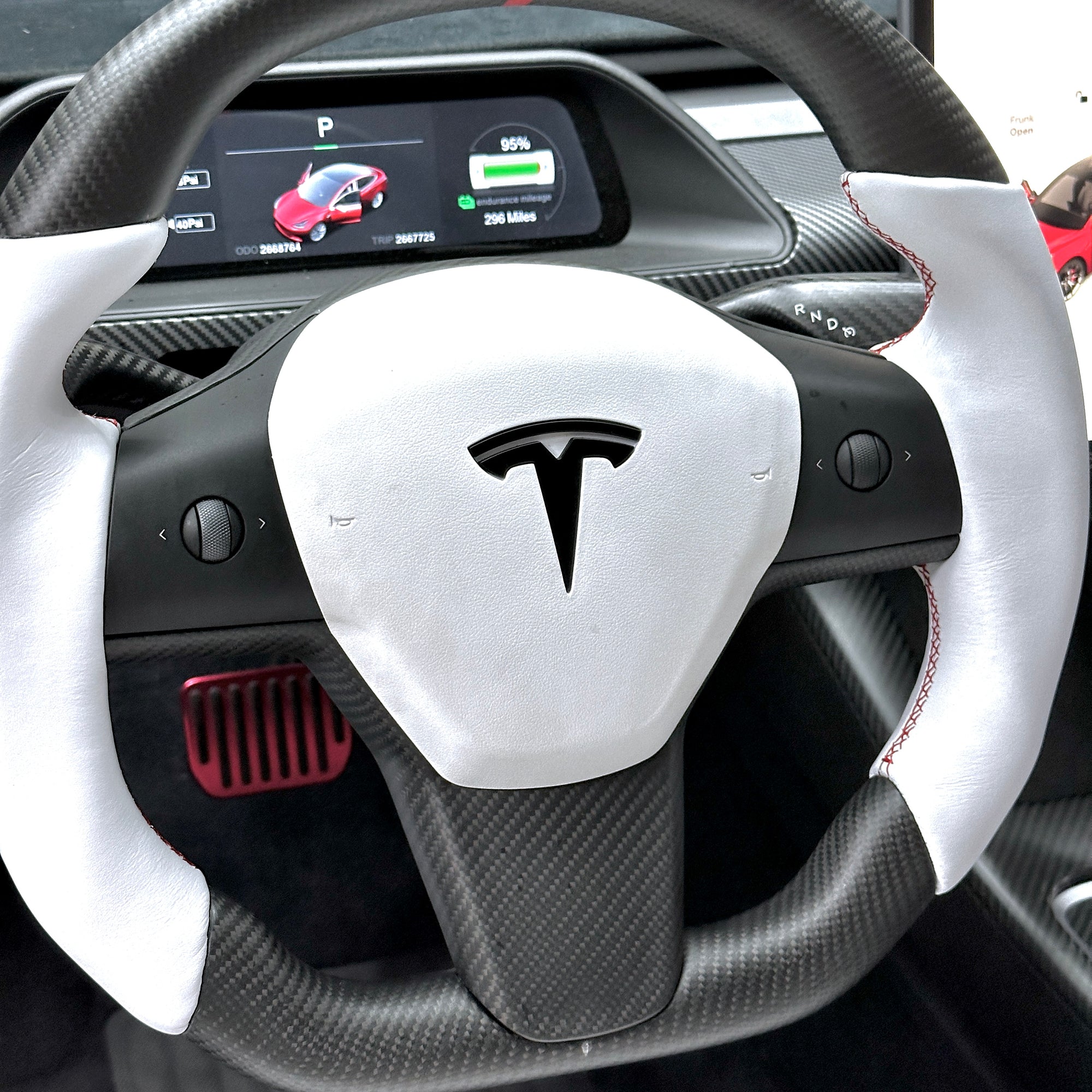 Model 3 &amp; Y Steering Wheel Airbag Top Cover Replacement - Variety*