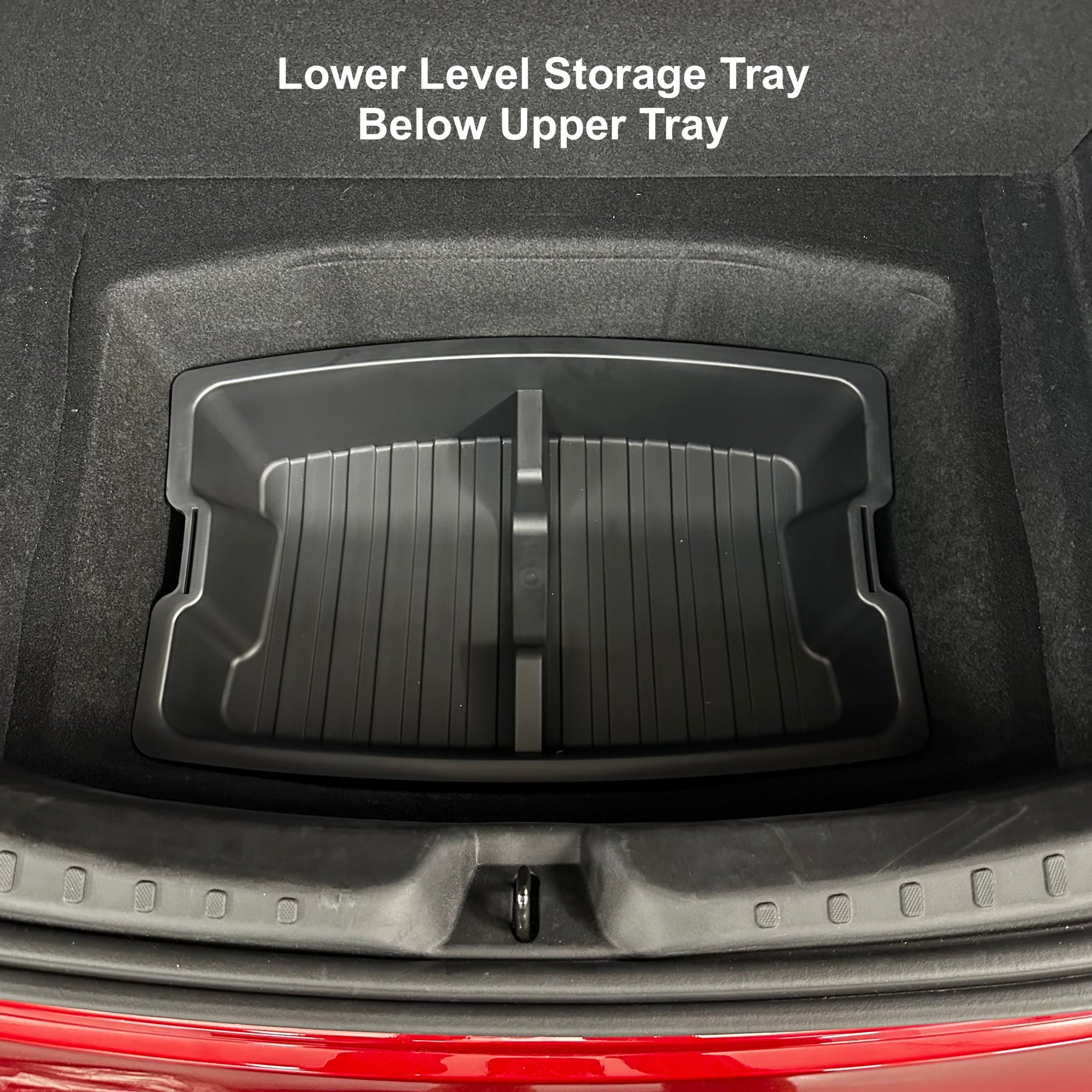 Model 3 Performance Top Rack Packing 2024+ | Model 3 Sub Trunk Dual Level Trunk Organizer (2 Pieces) – RPM ...