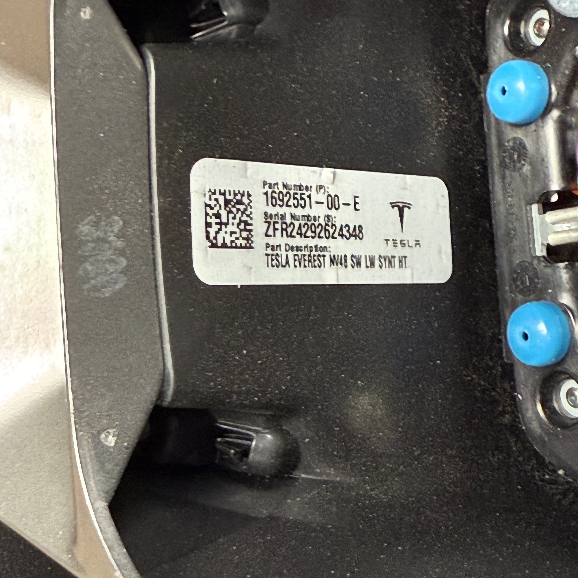 Cybertruck Yoke Steering Wheel - TESLA Factory Original Core, Reshaped &amp; Resurfaced in Real Molded Carbon Fiber