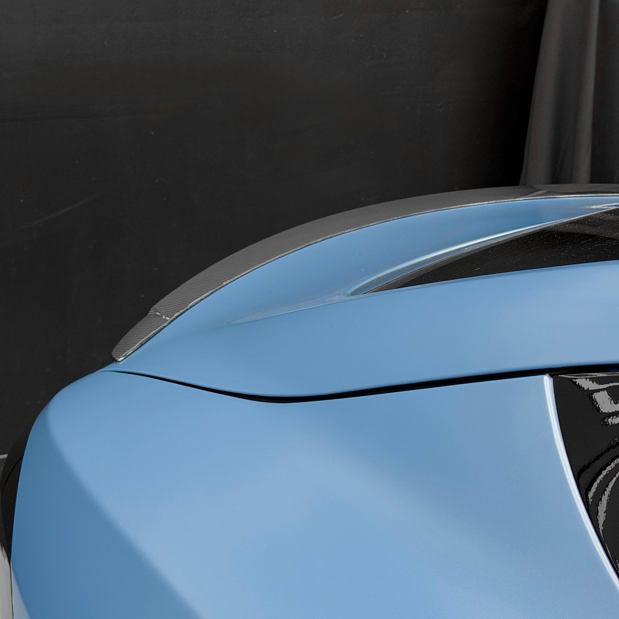 2012-2026 | Model S 2026 Plaid Curved Style Spoiler - Real Dry Molded Carbon Fiber
