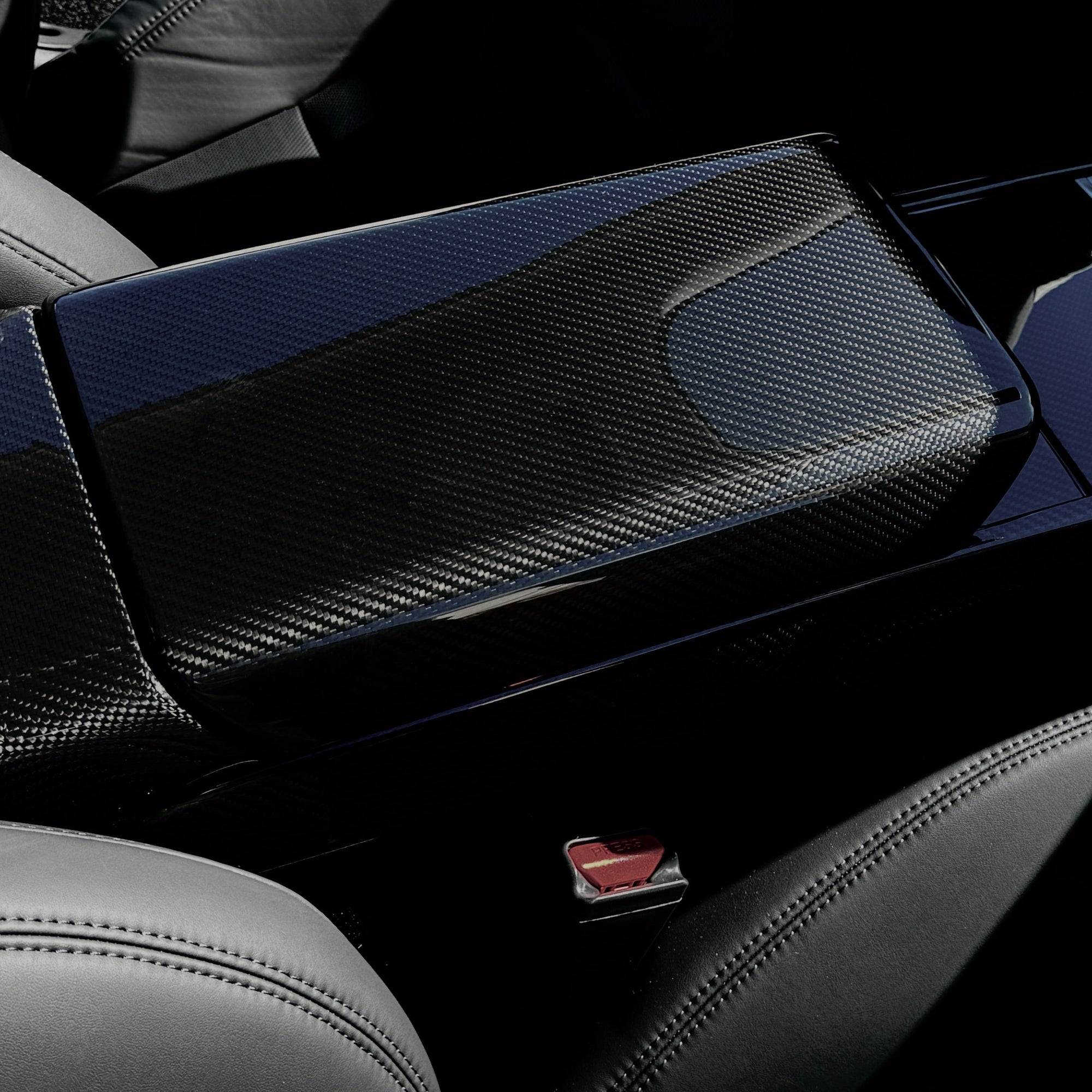 2024+ | Model 3 Highland Refreshed Full Interior Carbon Fiber Kit Bundles (20 Pieces) - Real Dry Molded Carbon Fiber