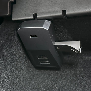 Model S3XY CyberTruck Stye USB Glovebox Charging Hub - Power & Data Splitter
