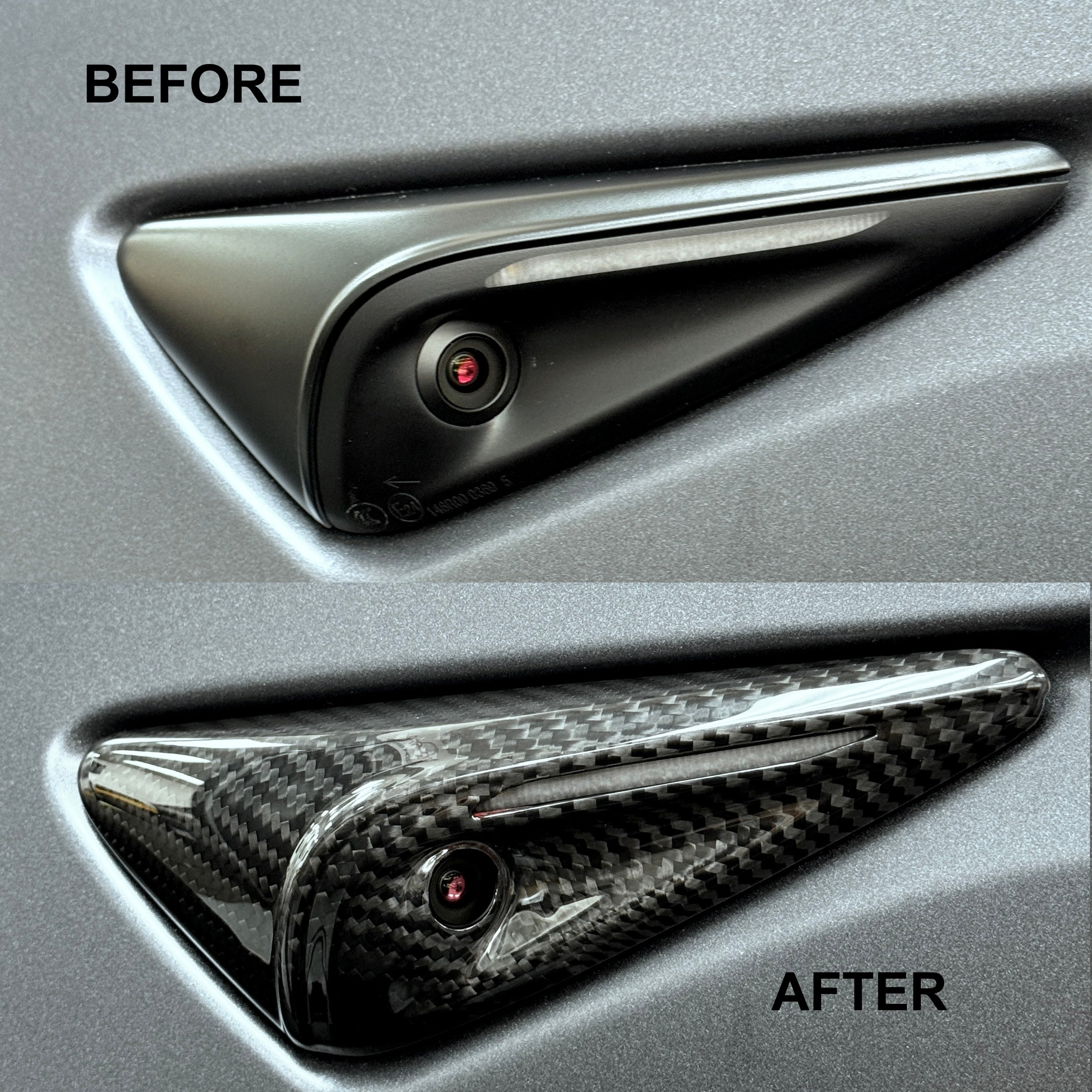 2023+ | Model 3XY Full Cover Turn Signal Overlays - Hardware 4.0