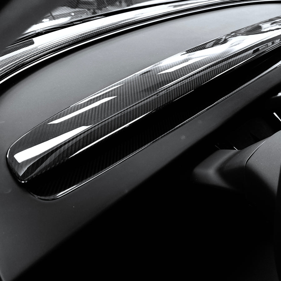 2024+ Model 3 Dashboard Replacement Kit (3 Piece Options) Real Dry RPM TESLA Aftermarket