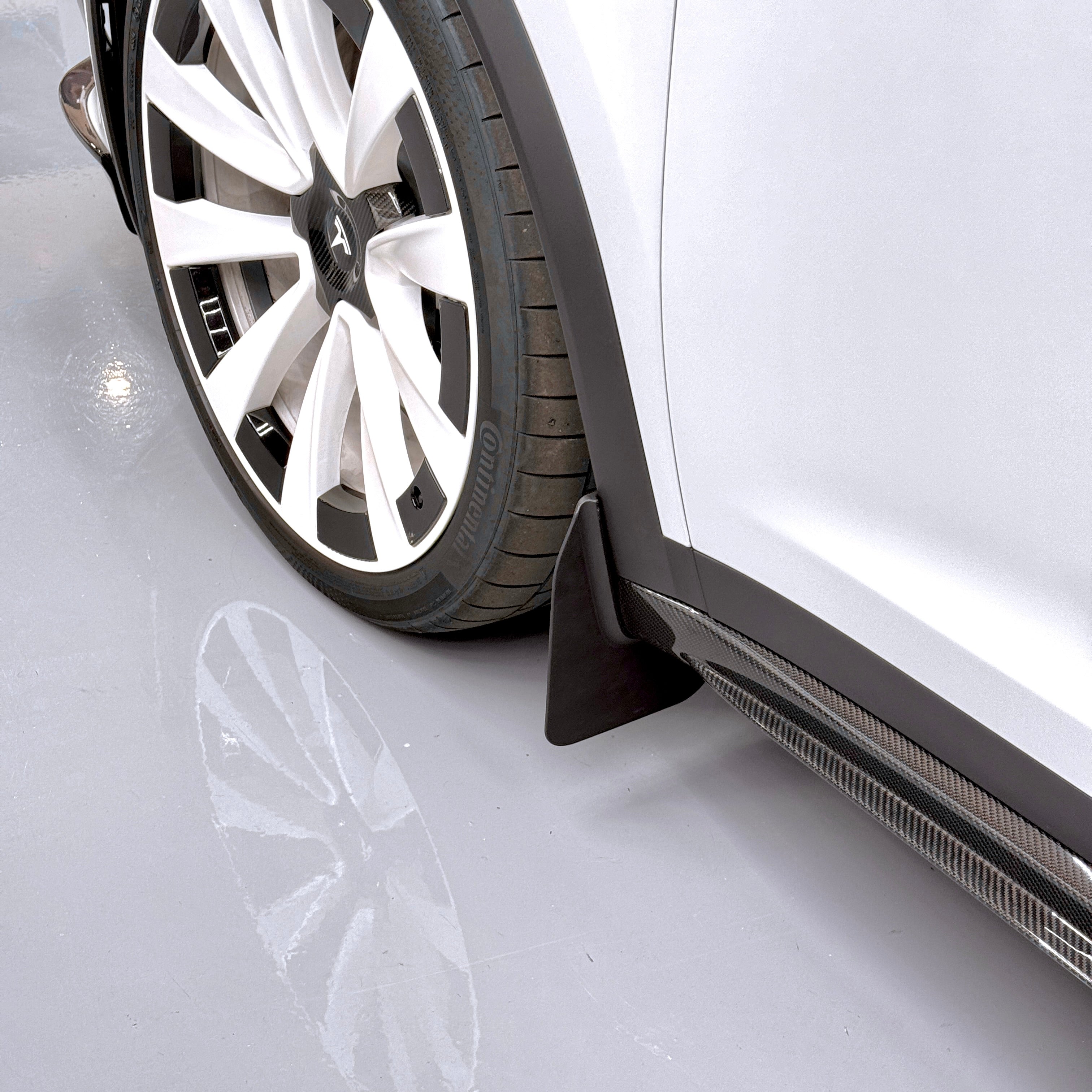 2022+ Model X Mud Flaps Bendable & Flexible Screwless (Gen. 2) S RPM TESLA Aftermarket