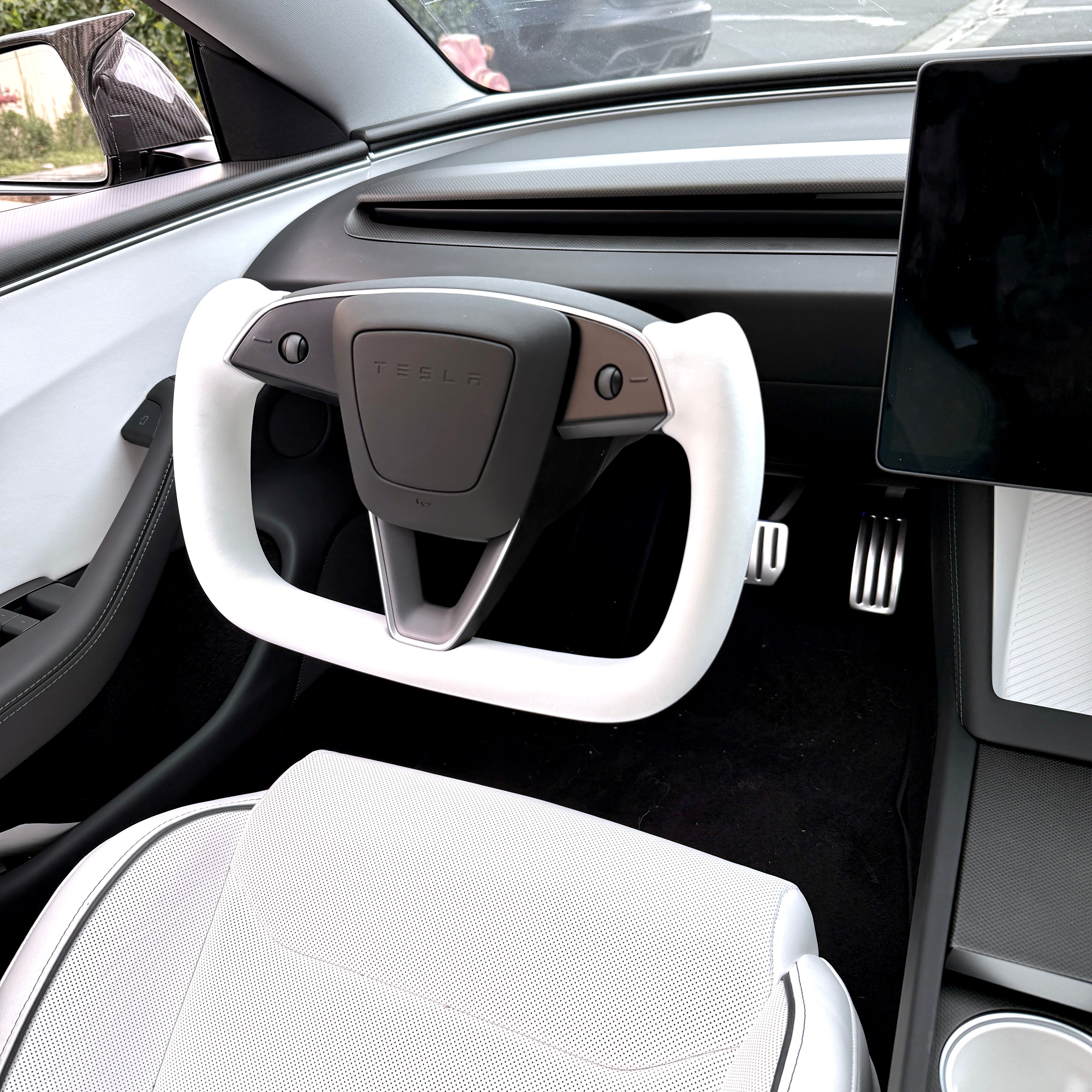 Tesla model 3 ヨークステアリング 新型モデル3 ハイランド 用 ヨークステアリング – よしまる