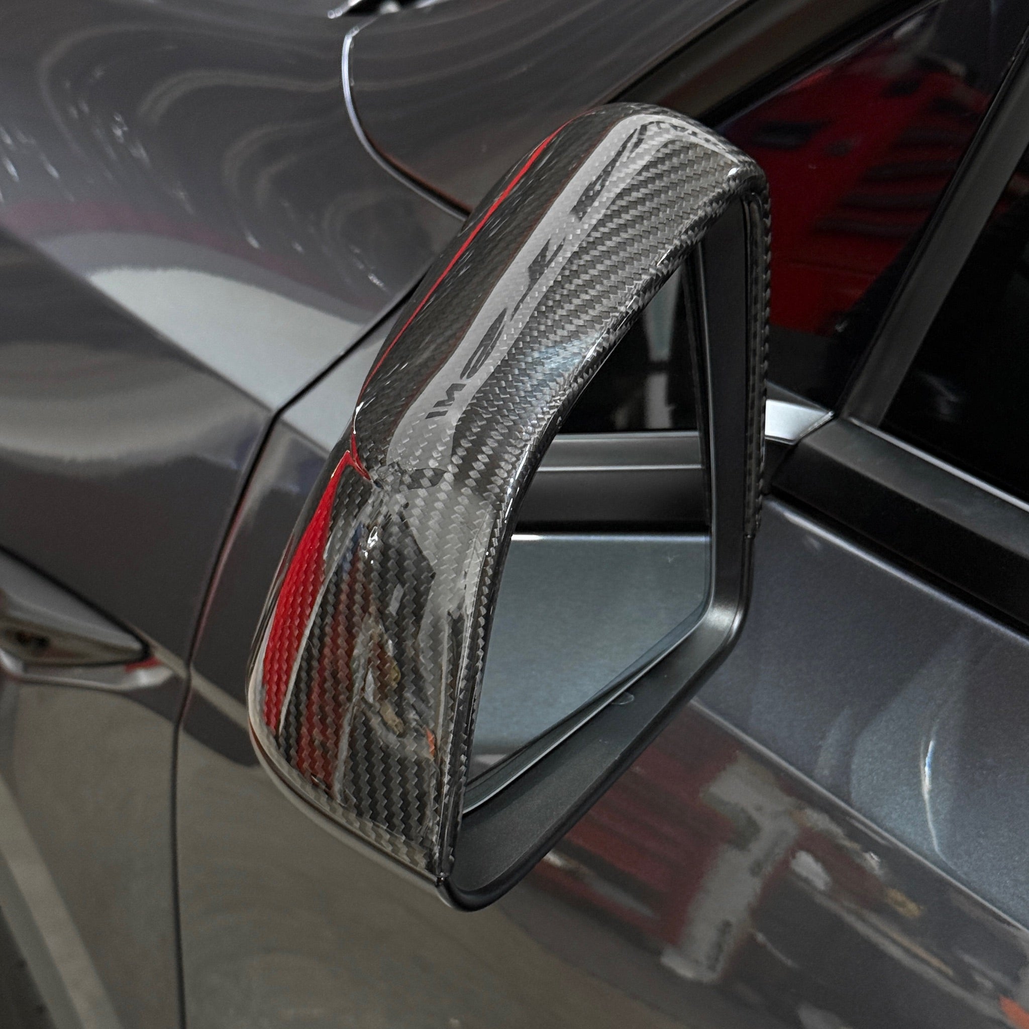 2017+ | Model 3 Side View Mirror Overlay Cap Covers - Refreshed