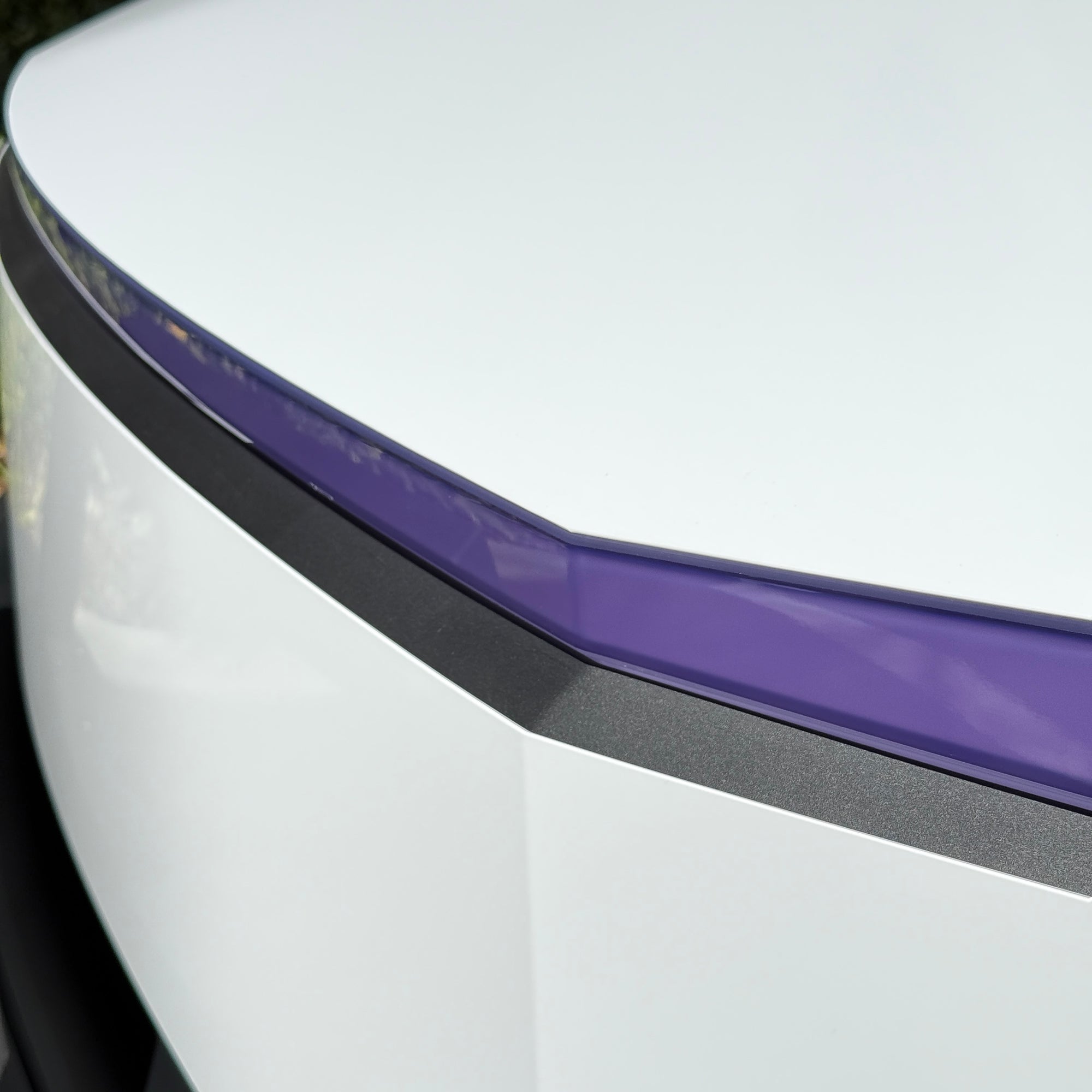 Cybertruck Front Lightbar &amp; Headlight Protection Xpel Film (3 Piece) - Clear, Smoked, or Colored