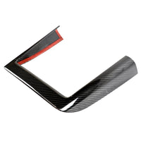 2024+ | Model 3 Charging Pad Frame Overlay - Real Dry Molded Carbon Fiber