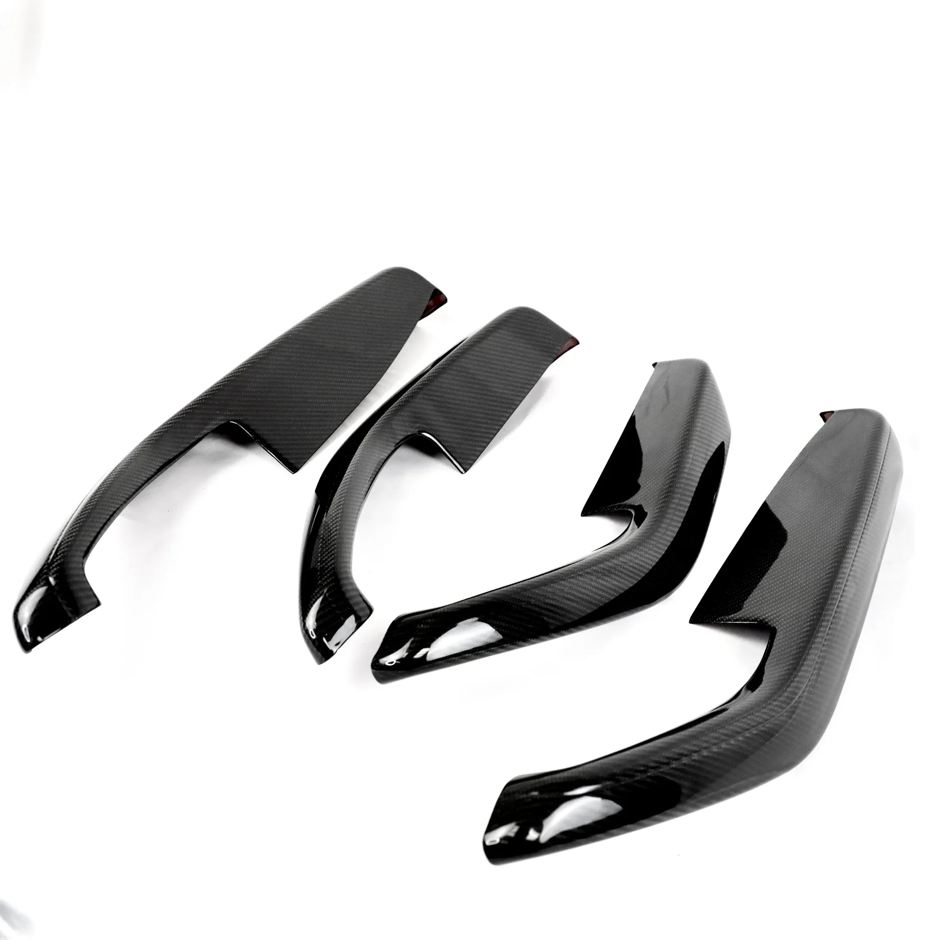 2026+ | Model Y Juniper Refreshed Full Interior Carbon Fiber Kit Bundles (18 Pieces) - Real Dry Molded Carbon Fiber