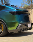 2026+ | Model Y Juniper Premium Colossal Full Rear Diffuser Replacement - Real Dry Molded Carbon Fiber