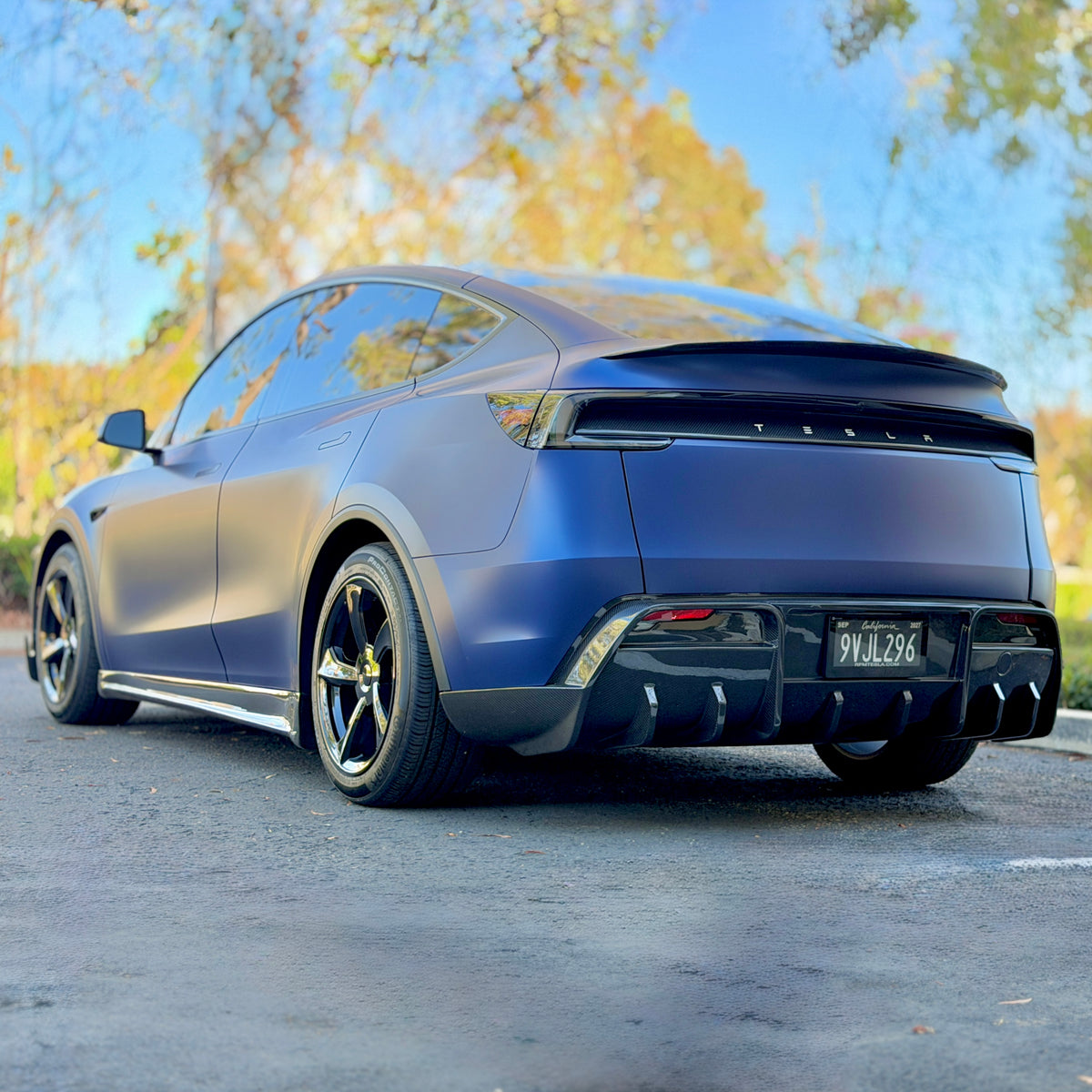 2026+ | Model Y Juniper Premium Colossal Full Rear Diffuser Replacement - Real Dry Molded Carbon Fiber