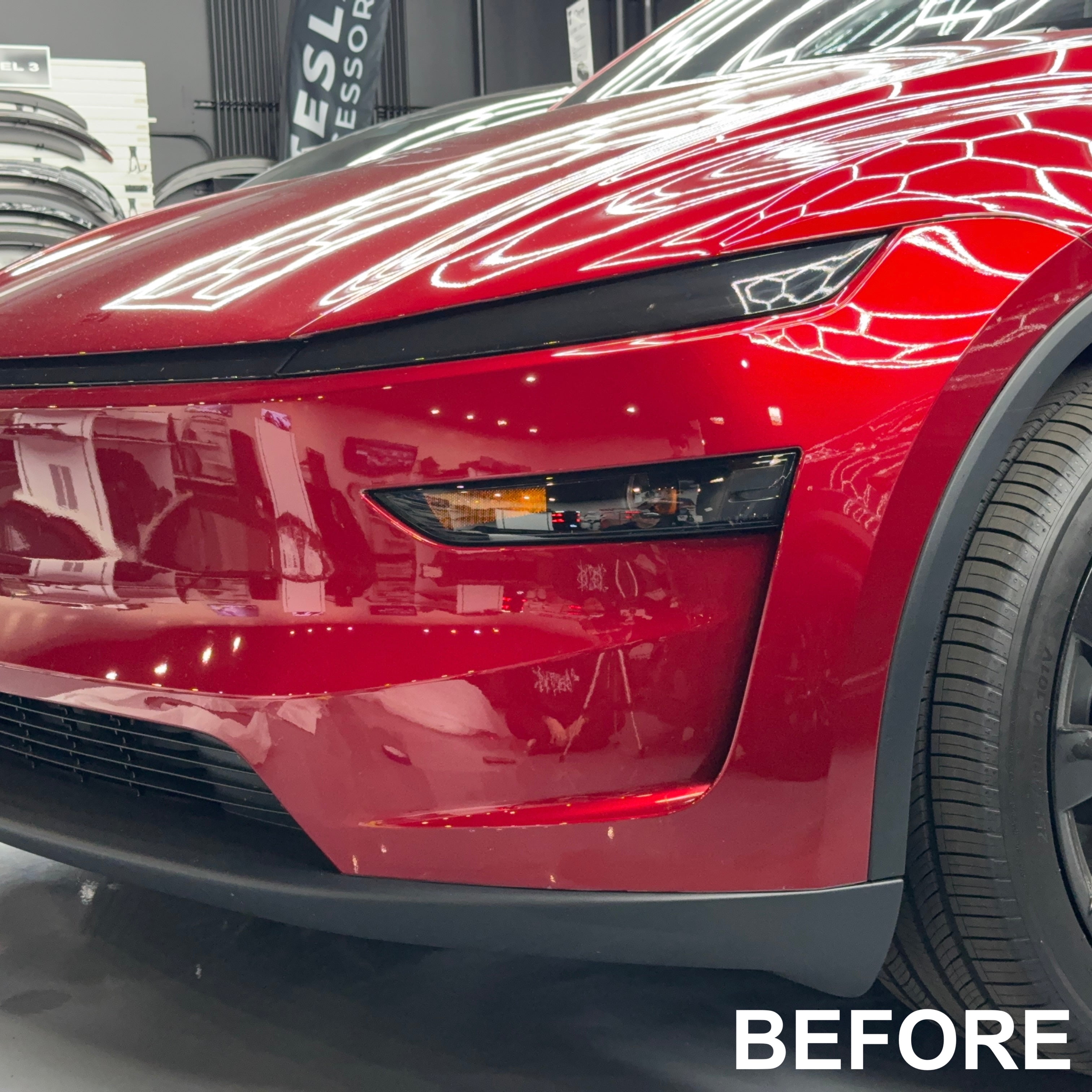 2026+ | Model Y Juniper Refreshed Foglight Canards/Eyelids (1 Pair
