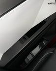 Cybertruck Front & Rear Lower Door Panel Overlays (4 Pieces) - Real Dry Molded Carbon Fiber