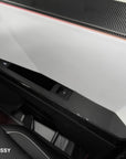 Cybertruck Front & Rear Lower Door Panel Overlays (4 Pieces) - Real Dry Molded Carbon Fiber