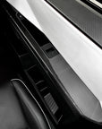 Cybertruck Front & Rear Lower Door Panel Overlays (4 Pieces) - Real Dry Molded Carbon Fiber