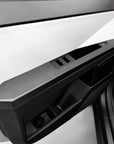 Cybertruck Front & Rear Lower Door Panel Overlays (4 Pieces) - Real Dry Molded Carbon Fiber
