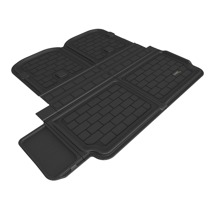 3D MAXpider KAGU 2nd Row Floormats | Tesla Model X 7-Seats 16-17 (L1TL00221509) main image 1