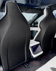 2024+ | Model S Plaid Seat Back Replacements Gen. 3 (1 Pair) - Real Molded Carbon Fiber