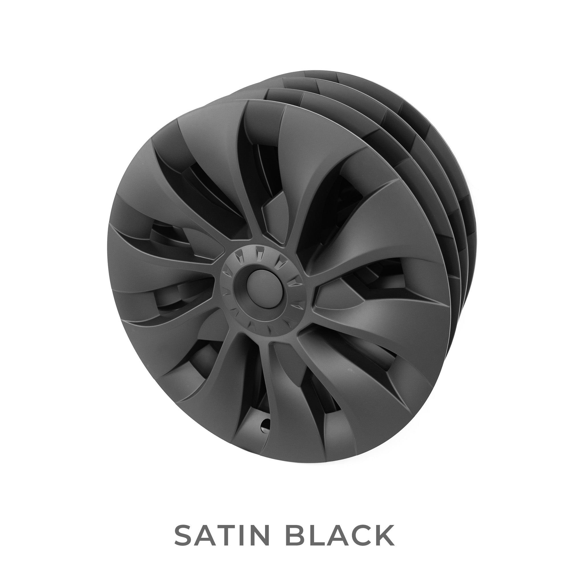 2017-2023 | Model 3 18&quot; Aero Wheel Hub Cap Cover - Turbine Style (Set of 4)