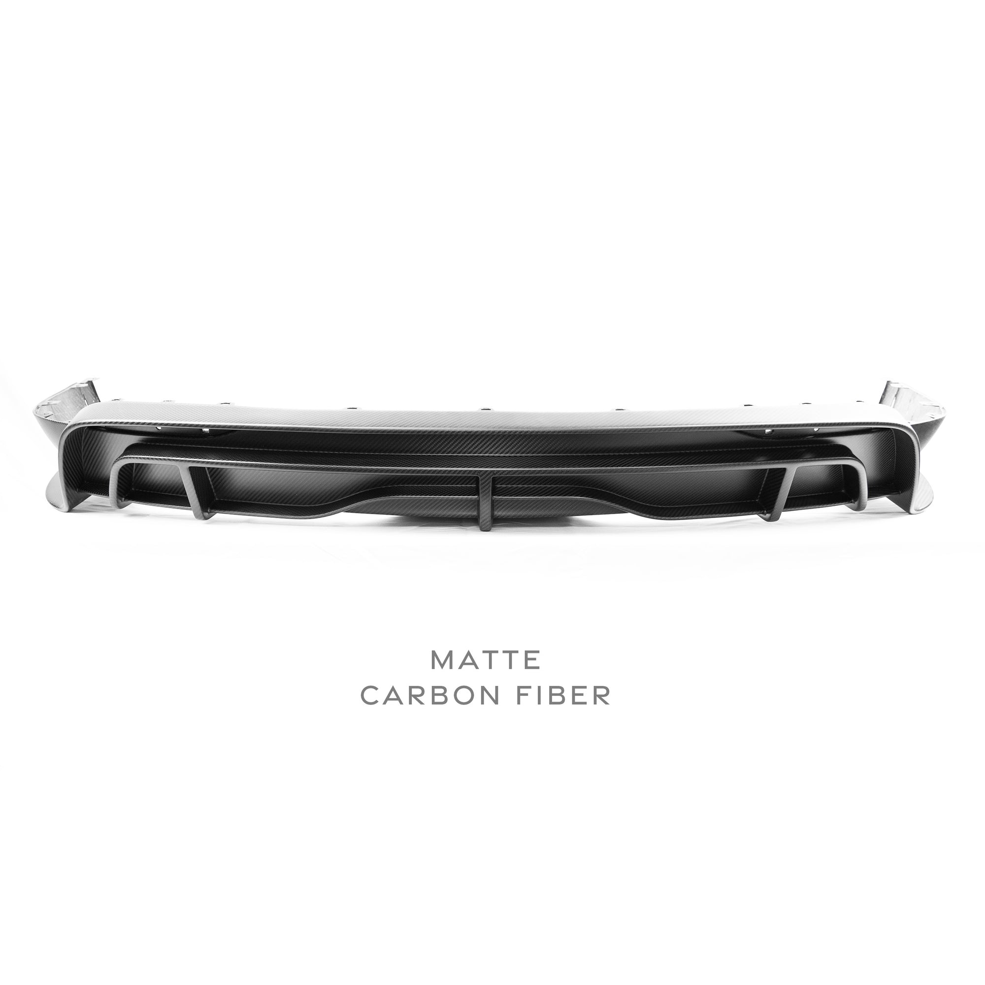 2022+ | Model X Colossal Rear Replacement Diffuser - Real Dry Molded Carbon Fiber