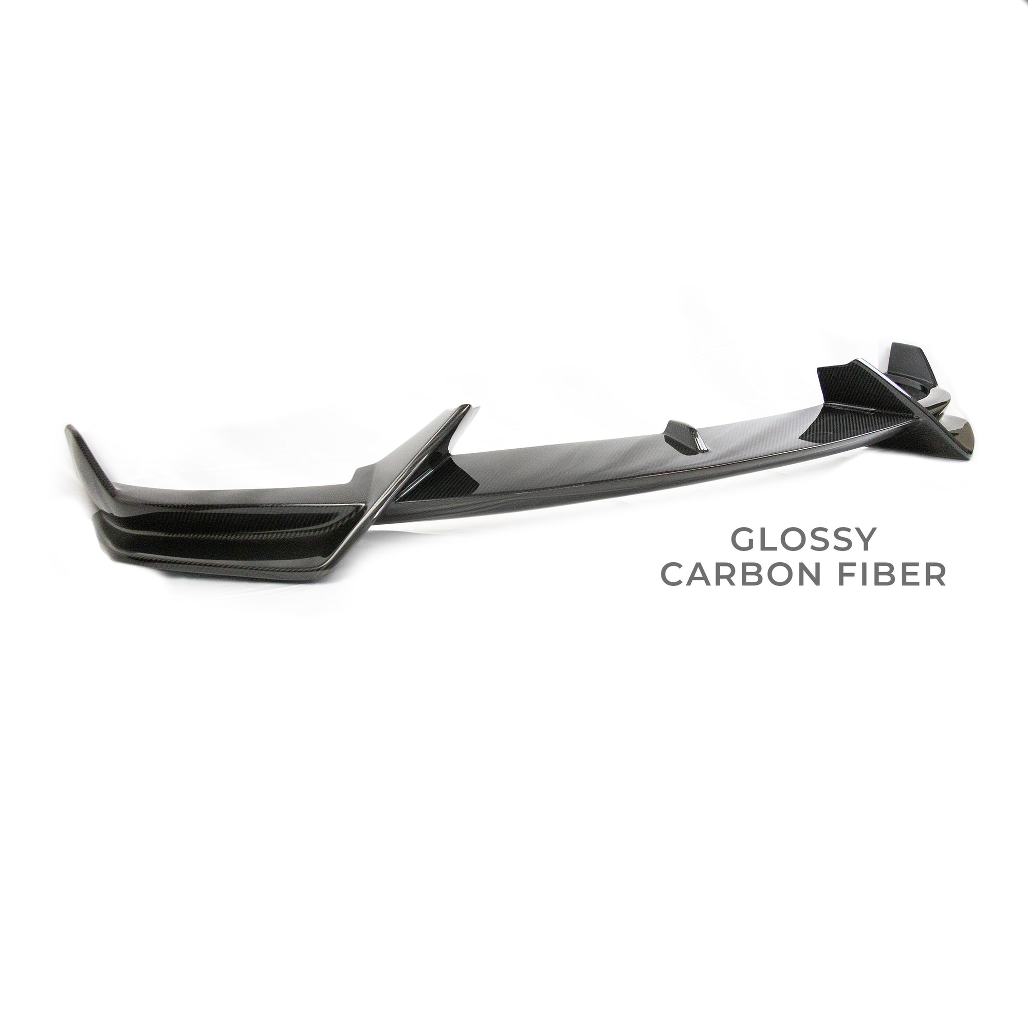 2020-2024 | Model Y Colossal Front Lip Overlay Spoiler - Real Dry Molded Carbon Fiber