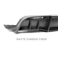 Model Y Colossal Rear Replacement Diffuser - Real Dry Molded Carbon Fiber