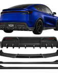 2026+ | Model Y Juniper Refreshed Colossal Full Body Kit - Real Dry Molded Carbon Fiber (4 Pieces)