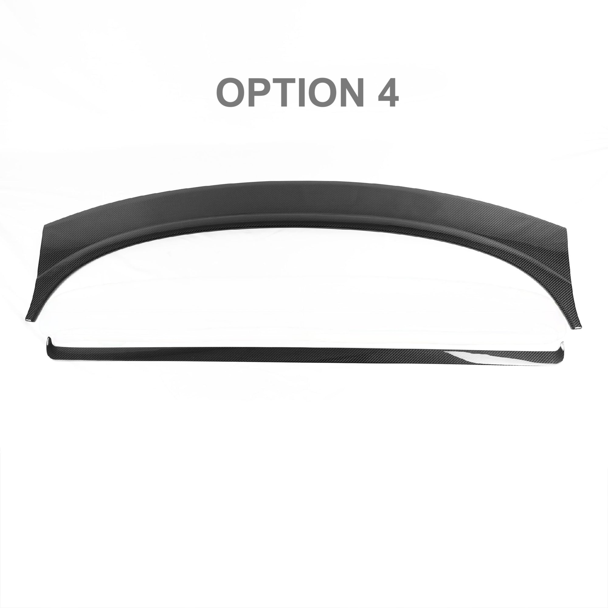 2024+ | Model 3 Highland Refreshed Dashboard Replacement Kit (3 Piece Options) - Real Dry Molded Carbon Fiber